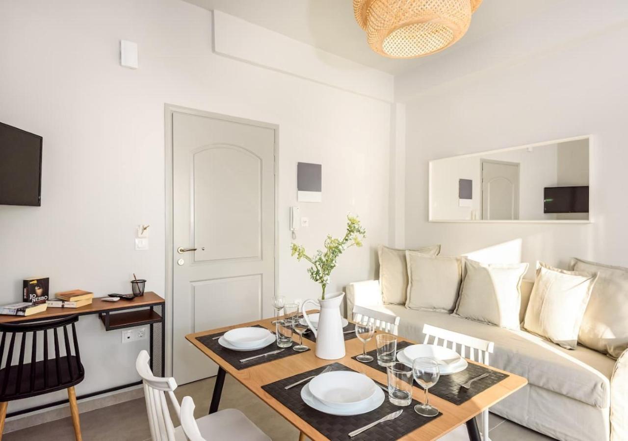 חאניה Cozy Apartment Evdoxia מראה חיצוני תמונה